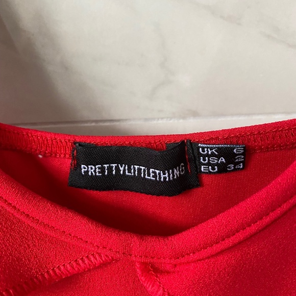 Red Pretty Little Things Dress - Size 2 - Picture 3 of 3